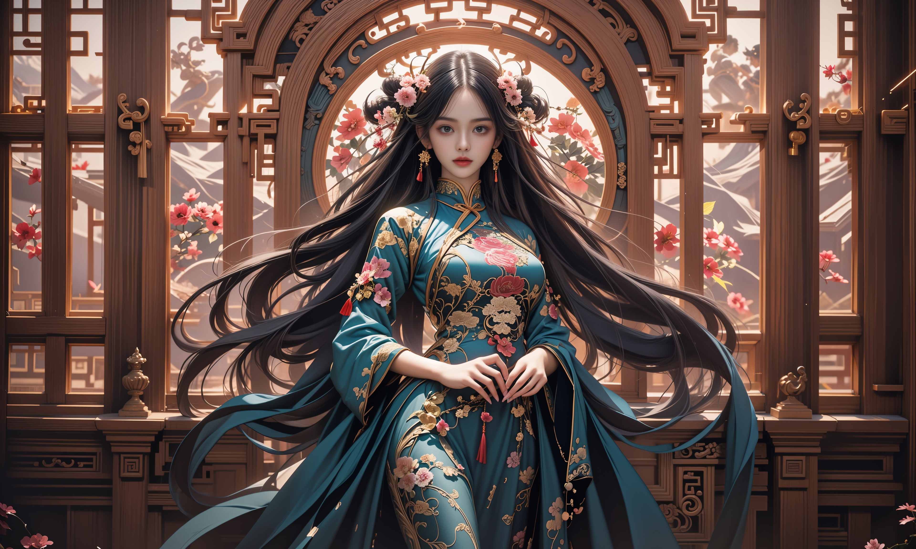 “峰·彩”珠峰摄影展亮相上海 60幅作品礼赞西藏自治区成立60周年